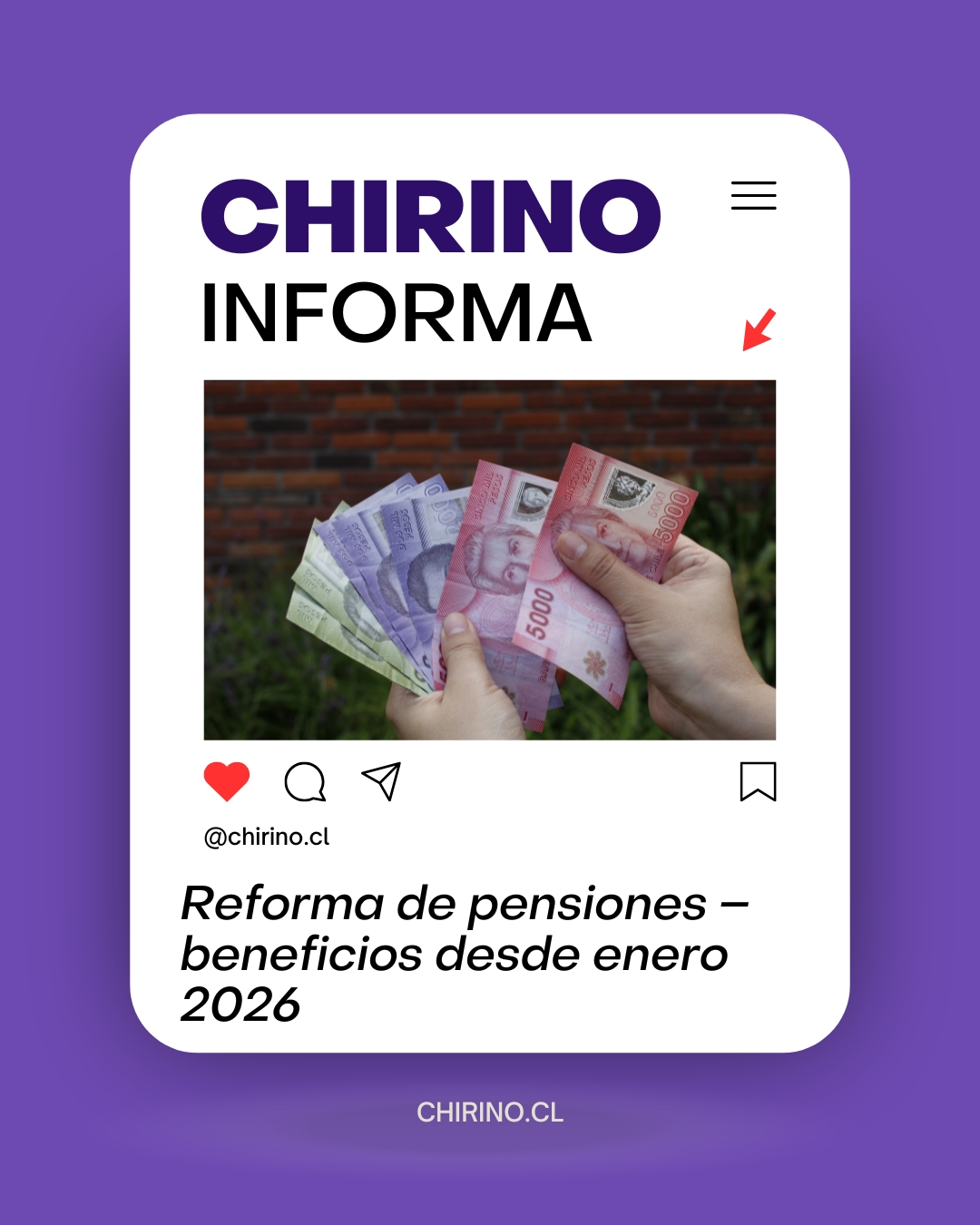Reforma de pensiones – beneficios desde enero 2026